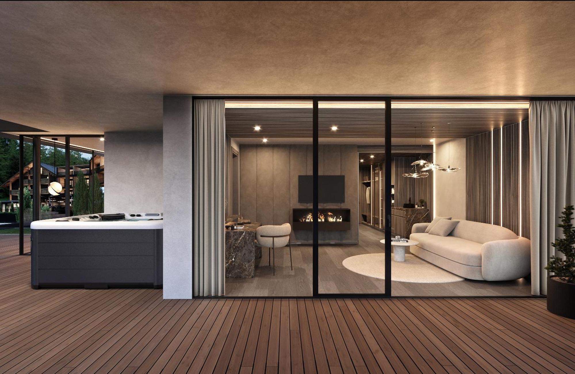 King Suite Spa Bath